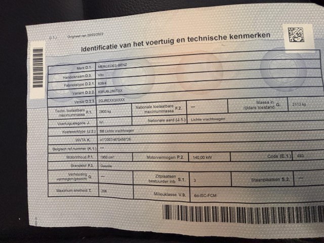 Mercedes-benz vito, 2023 - afbeelding 25 van  35