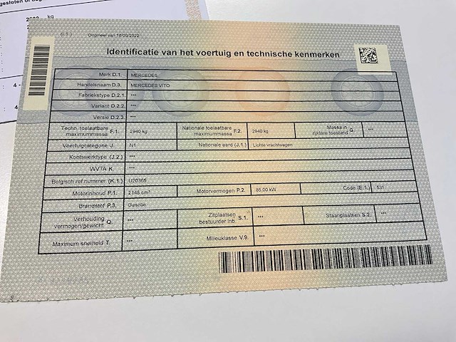 Mercedes-benz vito bedrijfswagen - afbeelding 24 van  33