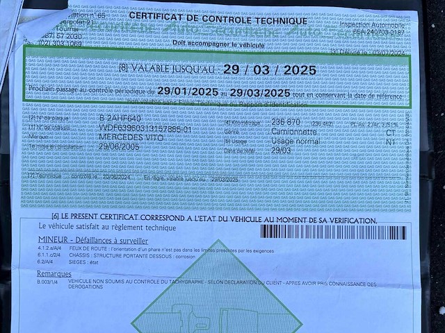 Mercedes-benz vito bedrijfswagen - afbeelding 24 van  40