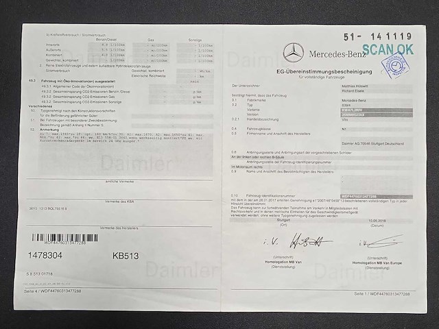 Mercedes-benz vito bedrijfswagen - afbeelding 13 van  13