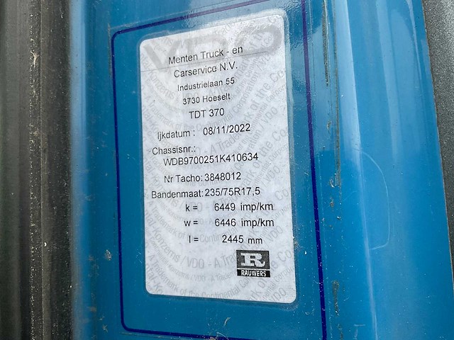Mercedes-benz vrachtwagen met palfinger pk7000 - afbeelding 14 van  35