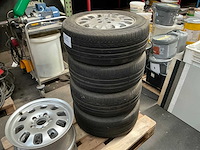 Mercedes / bridgestone turanza autoband op velg (4x) - afbeelding 1 van  4