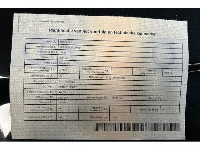 Mercedes c200 - afbeelding 27 van  39