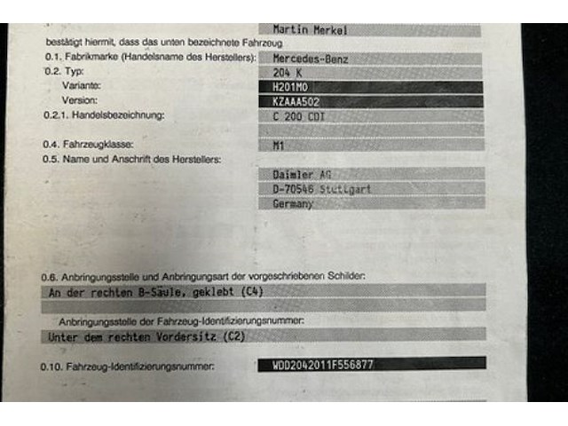 Mercedes c200 - afbeelding 28 van  39