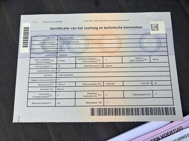 Mercedes cabrio clk 200 kompressor, 2003 - afbeelding 22 van  32
