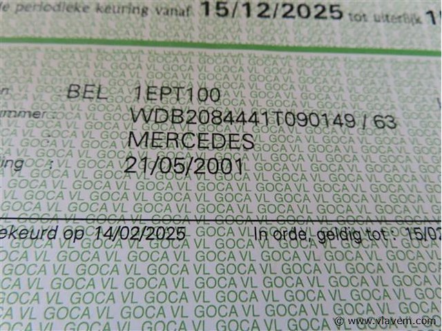 Mercedes cabrio clk 200 kompressor - afbeelding 43 van  62