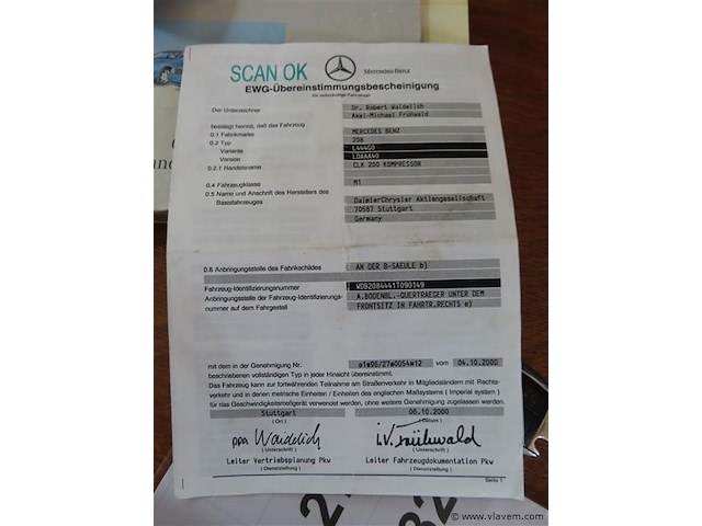 Mercedes cabrio clk 200 kompressor - afbeelding 55 van  62