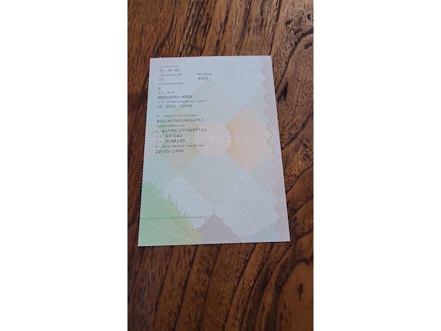 Mercedes cl420, 1998 - afbeelding 16 van  23