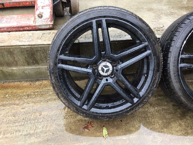 Mercedes clk velg (4x) - afbeelding 2 van  9