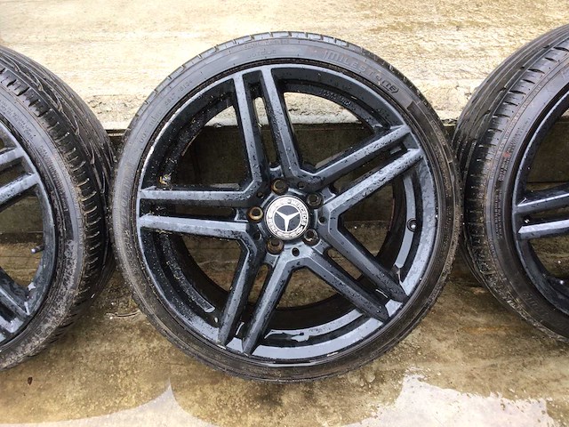 Mercedes clk velg (4x) - afbeelding 3 van  9