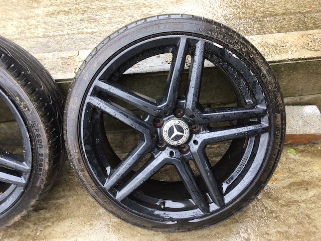 Mercedes clk velg (4x) - afbeelding 5 van  9