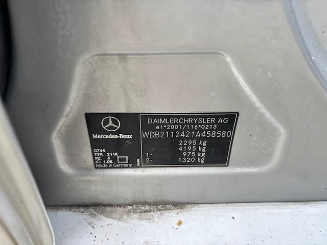 Mercedes e200 kompressor, 2003 - afbeelding 17 van  38