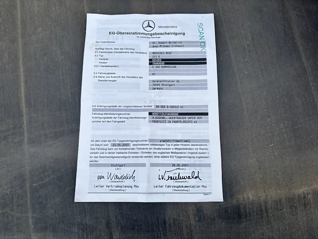 Mercedes e200 kompressor, 2003 - afbeelding 31 van  38