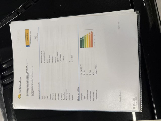 Mercedes e320, 1996 - afbeelding 14 van  23