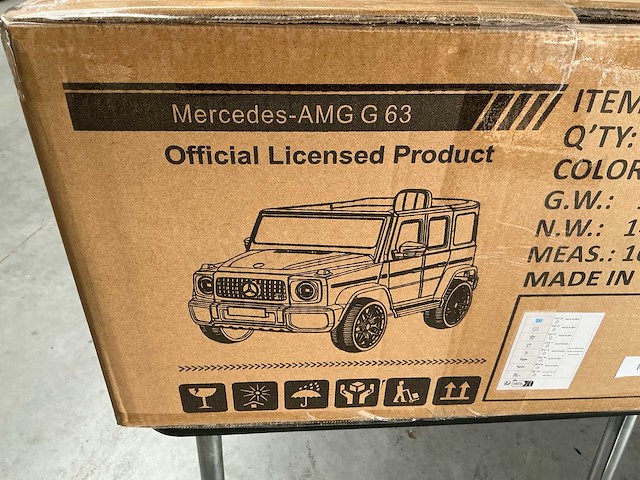 Mercedes g amg g classe babyspeelgoed - afbeelding 8 van  8