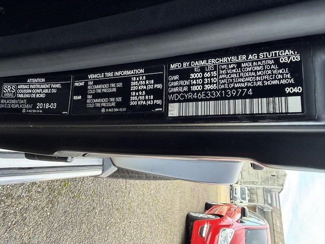 Mercedes g55, 2003 - afbeelding 2 van  27