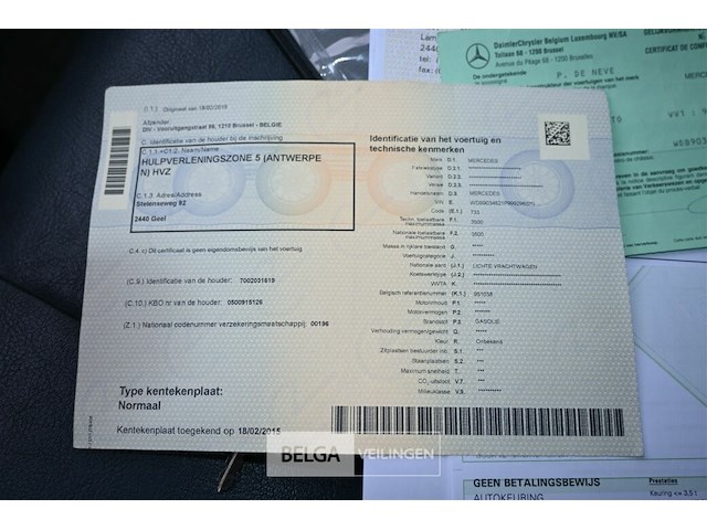 Mercedes lichte vrachtwagen - afbeelding 4 van  23