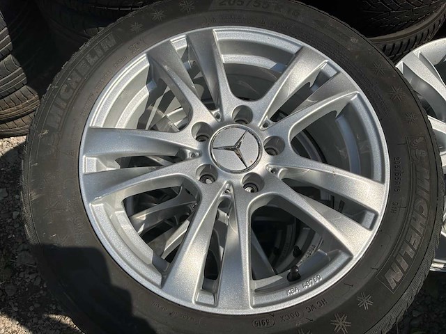 Mercedes multi-merk set van 4 mercedes-banden + velgen - afbeelding 10 van  11