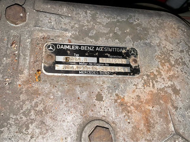 Mercedes om314 dieselmotor - afbeelding 8 van  8