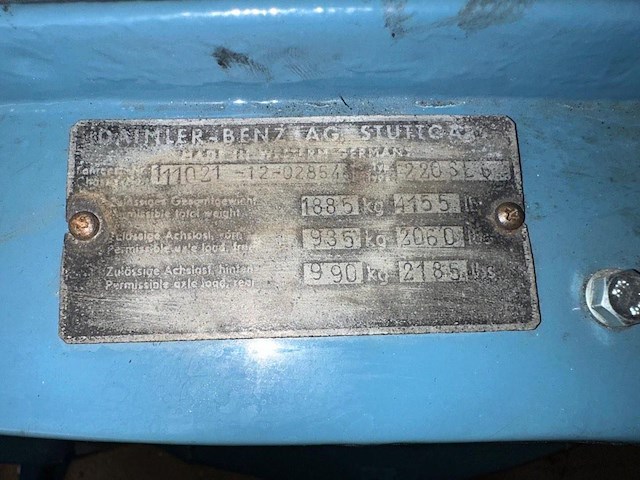 Mercedes se 220, 1962 - afbeelding 19 van  26