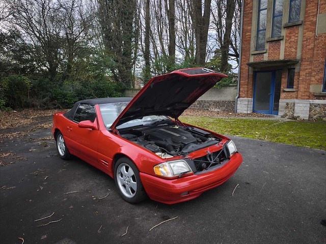Mercedes sl vintage auto's > 15 - afbeelding 7 van  12