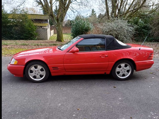 Mercedes sl vintage auto's > 15 - afbeelding 10 van  12