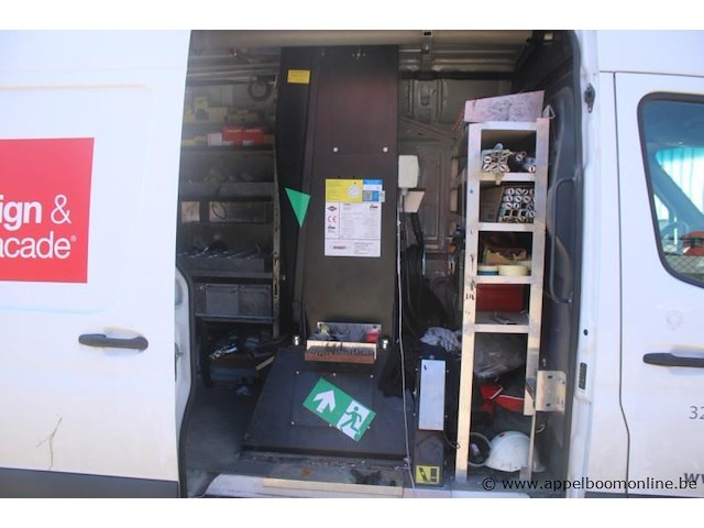 Mercedes sprinter, 1e insch 2020-01-24, 172021km, 120kw, diesel, manueel, mtm 5500kg, tarra 3770kg, laadverm. 1730kg, hoogwerker, wdb9076531p143597, keuring tot 2027-01-30, insch. deel i, coc en identificatieverslag - afbeelding 4 van  21