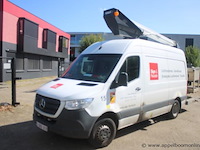 Mercedes sprinter, 1e insch 2020-01-24, 172021km, 120kw, diesel, manueel, mtm 5500kg, tarra 3770kg, laadverm. 1730kg, hoogwerker, wdb9076531p143597, keuring tot 2027-01-30, insch. deel i, coc en identificatieverslag - afbeelding 1 van  21