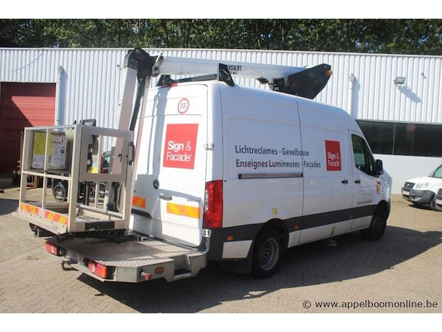 Mercedes sprinter, 1e insch 2020-01-24, 172021km, 120kw, diesel, manueel, mtm 5500kg, tarra 3770kg, laadverm. 1730kg, hoogwerker, wdb9076531p143597, keuring tot 2027-01-30, insch. deel i, coc en identificatieverslag - afbeelding 16 van  21