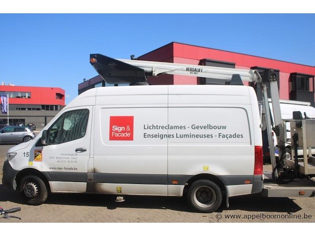 Mercedes sprinter, 1e insch 2020-01-24, 172021km, 120kw, diesel, manueel, mtm 5500kg, tarra 3770kg, laadverm. 1730kg, hoogwerker, wdb9076531p143597, keuring tot 2027-01-30, insch. deel i, coc en identificatieverslag - afbeelding 18 van  21