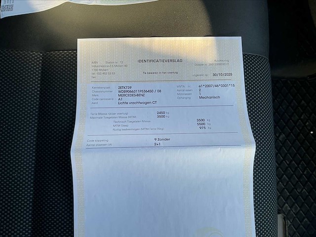 Mercedes sprinter 311 cdi lichte bestelwagen bedrijfswagen - afbeelding 17 van  50