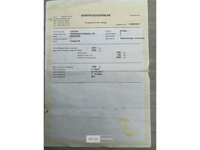 Mercedes trekker tr - afbeelding 8 van  25