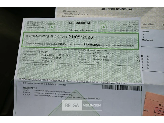 Mercedes vario vrachtwagen - afbeelding 13 van  30