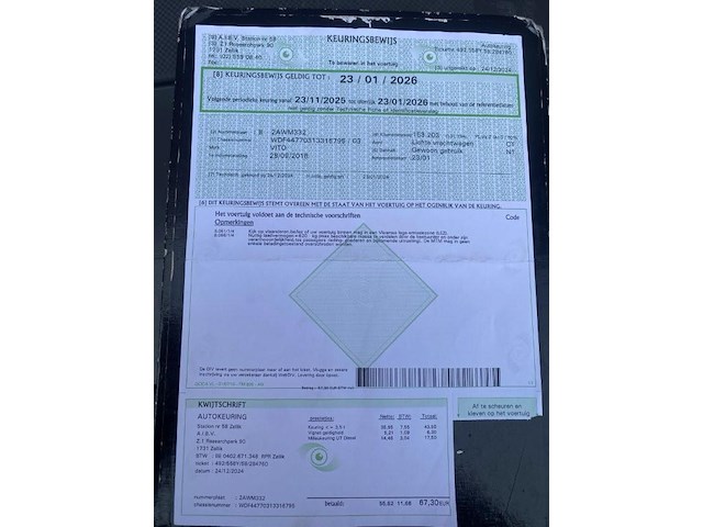 Mercedes vito, 2018 - afbeelding 32 van  44