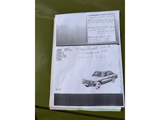 Mercedes w 200, 1981 - afbeelding 30 van  30