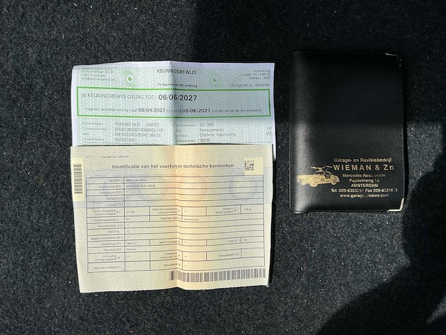 Mercedes w126 380se oldtimer - afbeelding 20 van  27