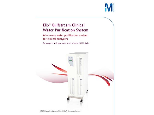 Merck millipore elix 100c gulfstream - various medical equipment - afbeelding 1 van  7