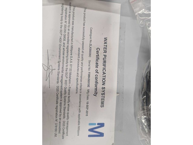 Merck millipore elix 35 clinical - various medical equipment - afbeelding 5 van  7