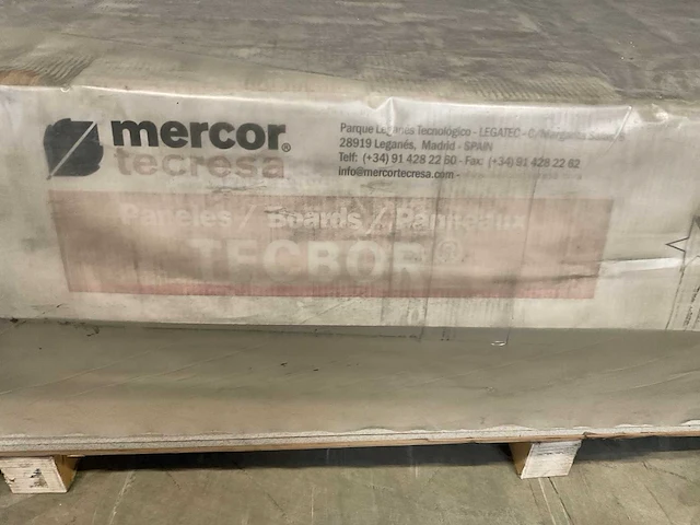 Mercor tecresa brandwerende constructie plaat (32x) - afbeelding 4 van  4
