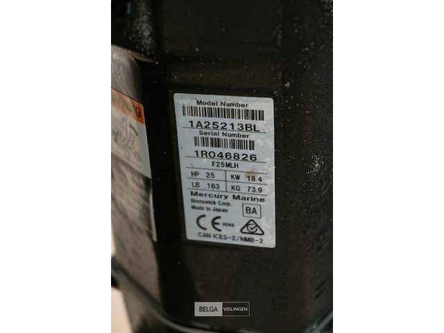 Mercury buitenboordmotor - afbeelding 9 van  9