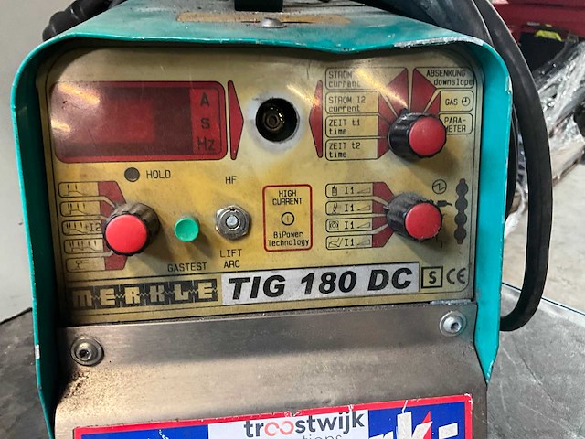 Merkle tig180dc tig-lasmachine - afbeelding 4 van  9