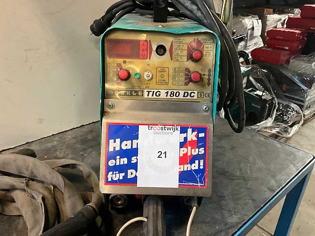 Merkle tig180dc tig-lasmachine - afbeelding 2 van  9