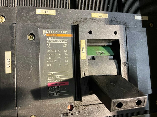 Merlin gerin vermogensautomaat (7x) - afbeelding 5 van  5