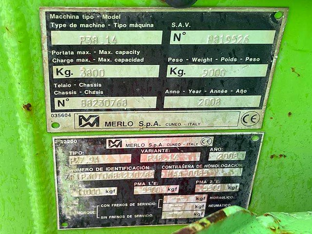 Merlo - p38-14 - verreiker - afbeelding 19 van  21