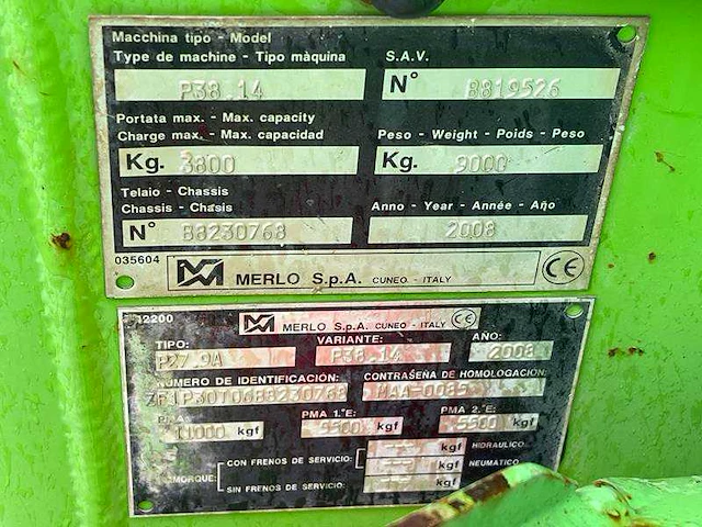 Merlo - p38-14 - verreiker - afbeelding 19 van  21