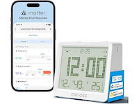 Meross slimme hygrometer en thermometer op zonne-energie - afbeelding 1 van  1
