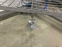 Mervers rvs staafmixer op pneumatisch statief