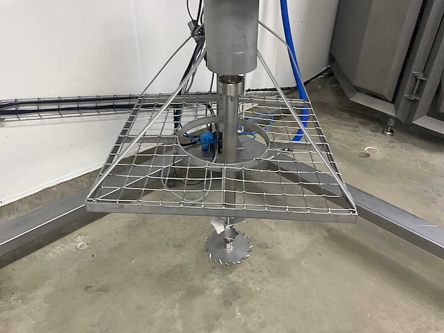 Mervers rvs staafmixer op pneumatisch statief - afbeelding 2 van  5