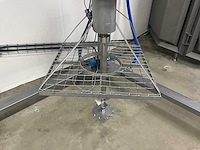 Mervers rvs staafmixer op pneumatisch statief - afbeelding 2 van  5