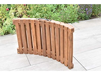 Merxx garden lounge chair "honopu" - acaciahout, grijs kussen inbegrepen - afbeelding 6 van  8